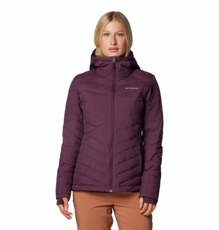 Bunda Columbia Joy Peak™ II Hooded Jacket W - fialová