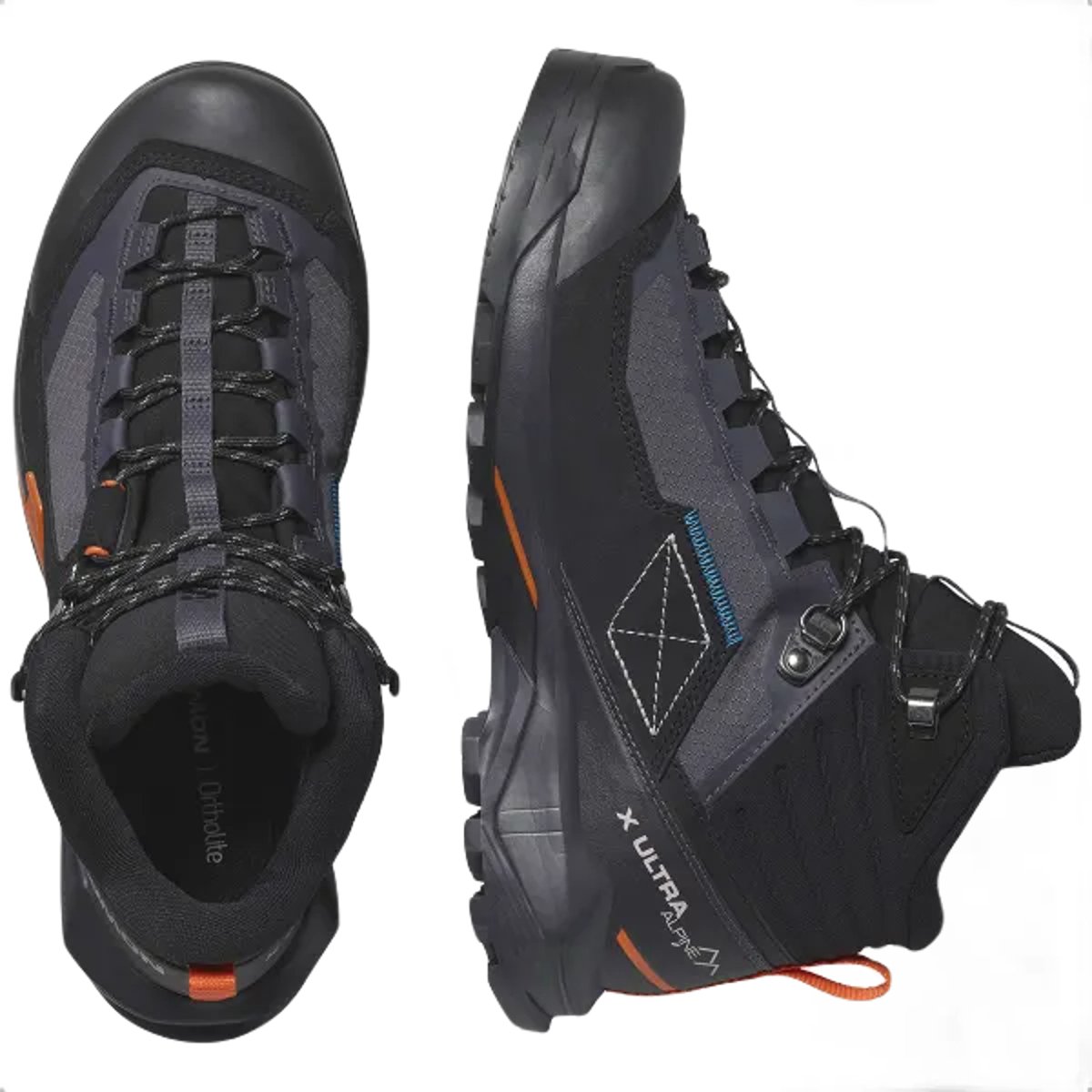 Obuv Salomon X Ultra Alpine Mid GTX W - černá