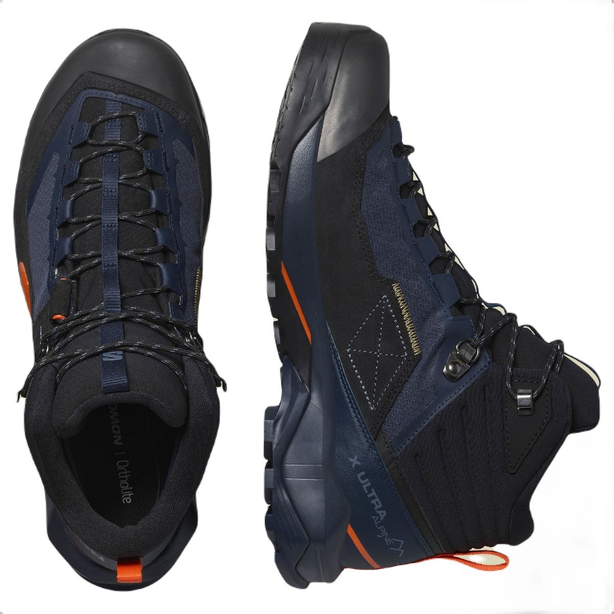 Obuv Salomon X Ultra Alpine Mid GTX M - modrá