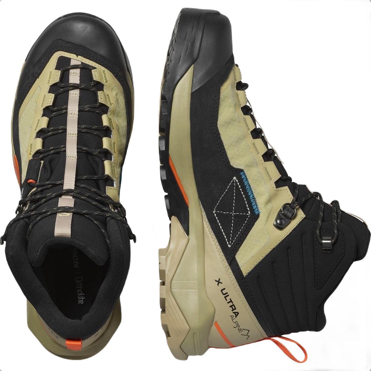 Obuv Salomon X Ultra Alpine Mid GTX M - hnědá