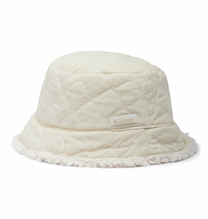 Klobouk Columbia Winter Pass™ II Reversible Bucket Hat Uni - bílá/béžová