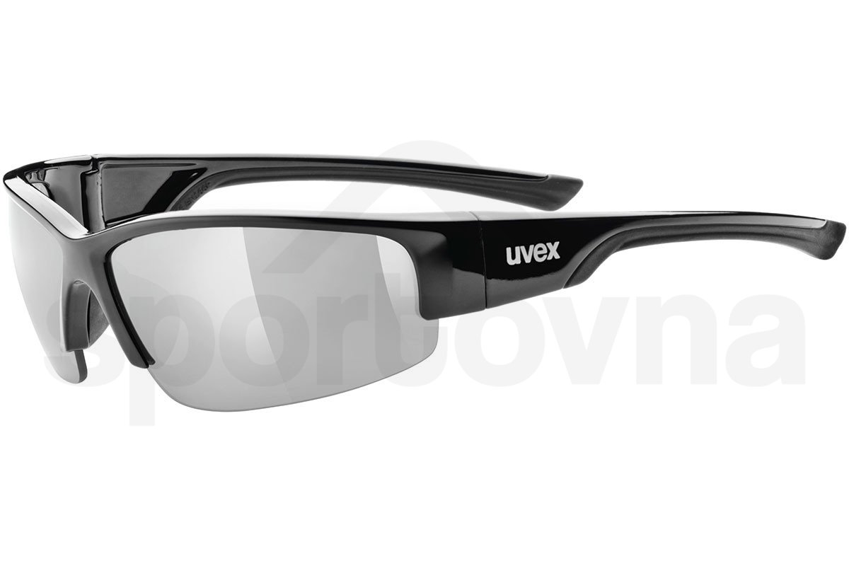 Sportovní brýle Uvex Sportstyle 215 - černá/stříbrná