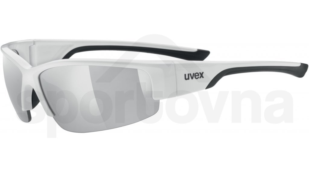 Sportovní brýle Uvex Sportstyle 215 - bílá/stříbrná
