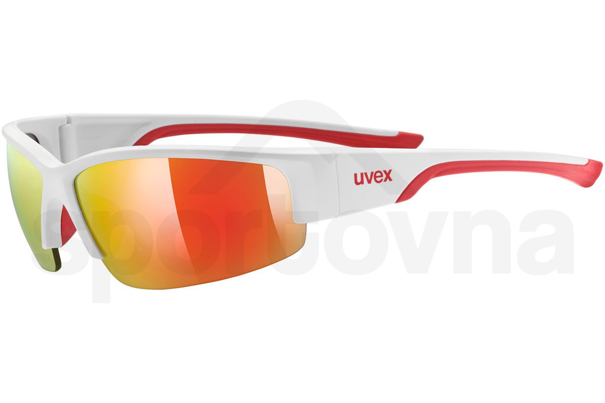 Sportovní brýle Uvex Sportstyle 215 - bílá/oranžová