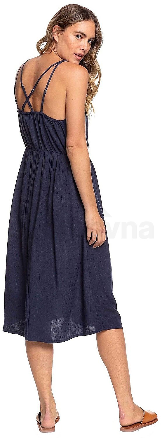 Šaty Roxy Sunset Beauty Solid - modrá