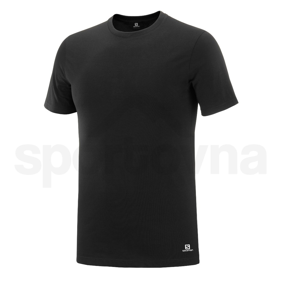 Pánské tričko Salomon Promo SS TEE - černá M