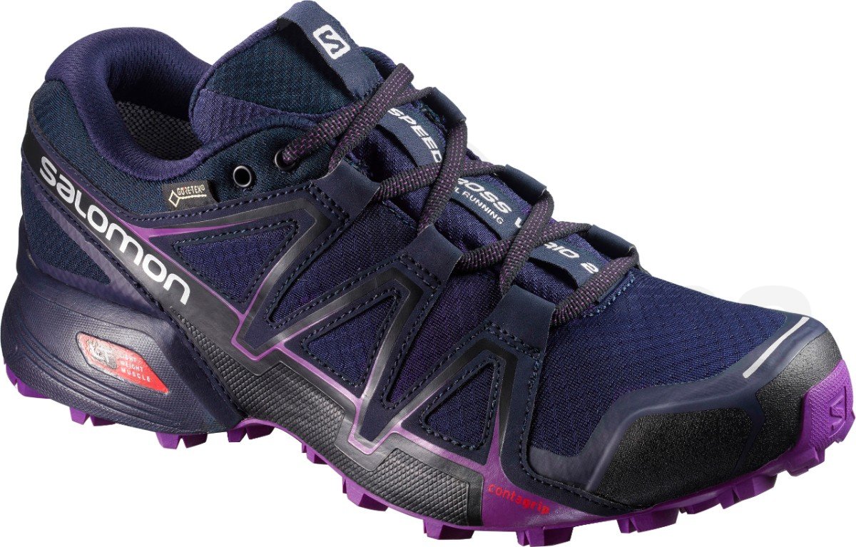 Obuv Salomon SPEEDCROSS VARIO 2 GTX W - modrofialová