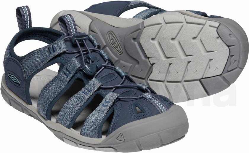 Obuv - sandály Keen Clearwater CNX M - modrá/šedá