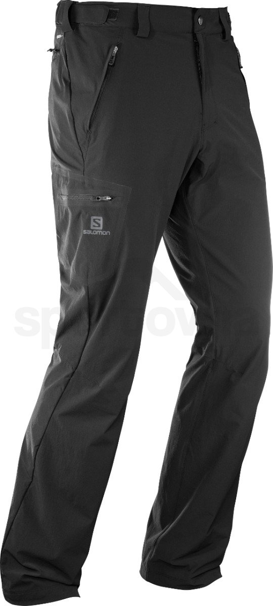 Kalhoty Salomon WAYFARER STRAIGHT PANT M - černá