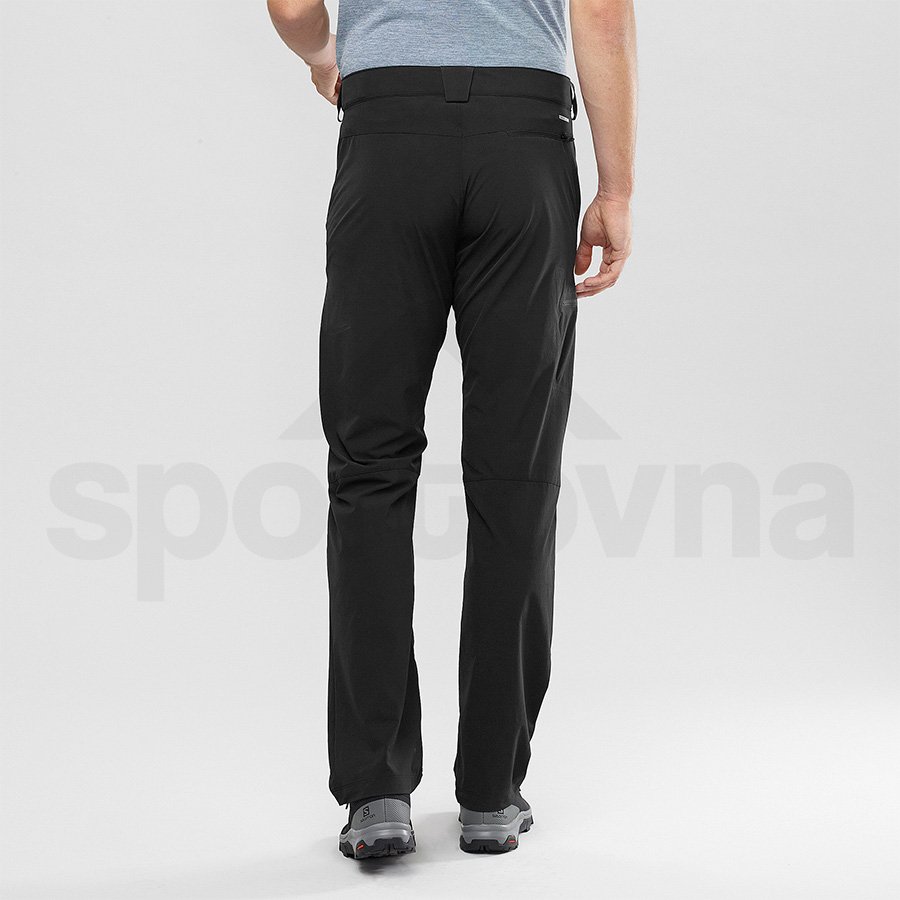 Kalhoty Salomon WAYFARER STRAIGHT PANT M - černá