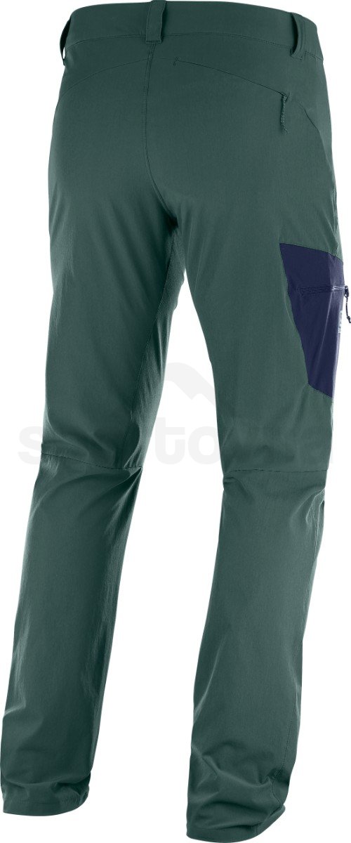 Kalhoty Salomon WAYFARER TAPERED PANT M - zelená (standardní délka)