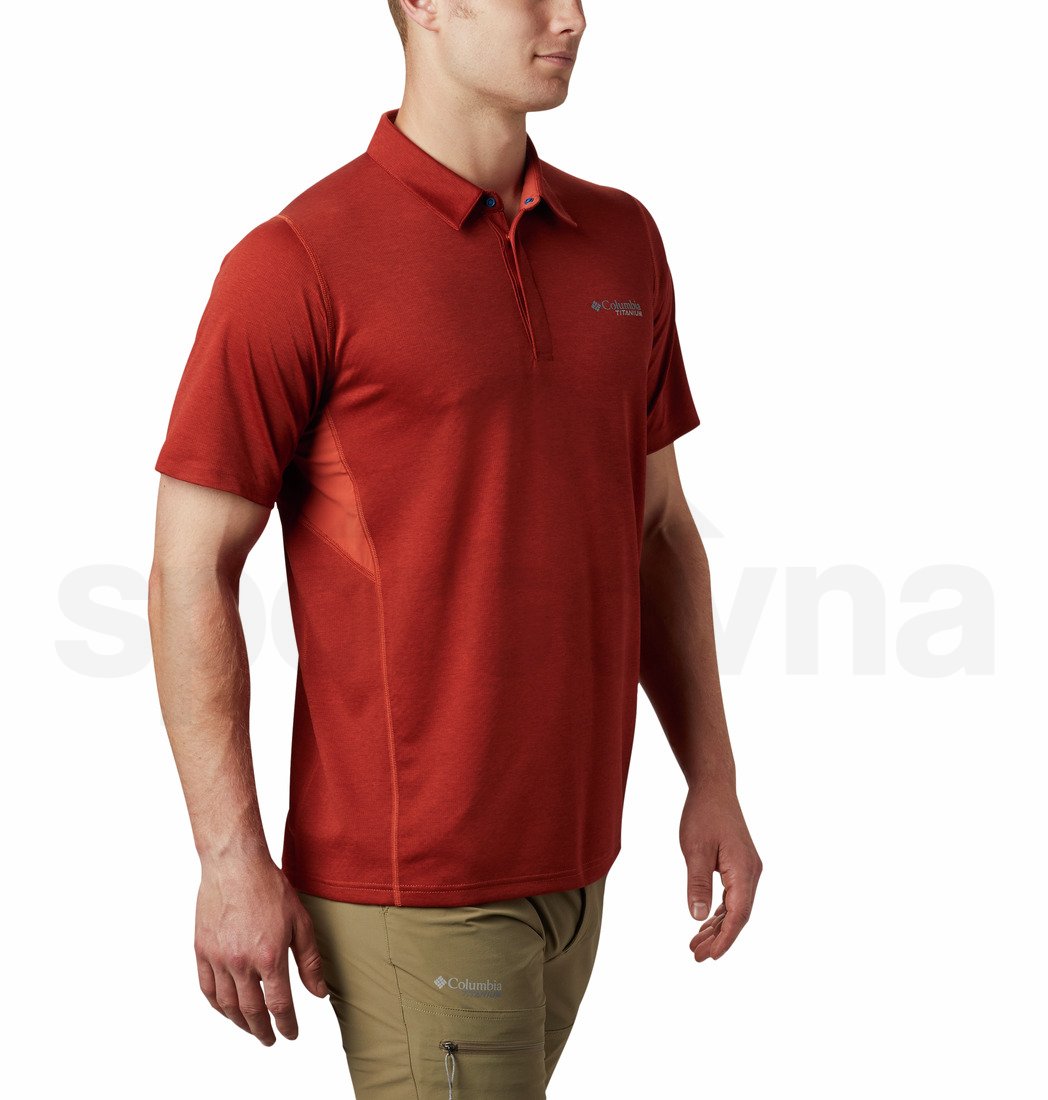 Tričko Columbia Irico™ Knit Polo M - červená