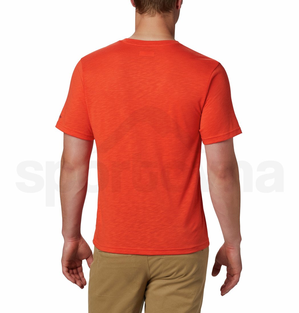 Tričko Columbia Nelson Point™ Graphic SS Tee M - oranžová