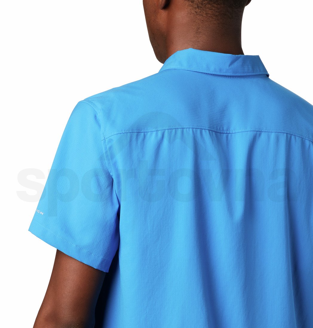 Košile Columbia Utilizer™ II Solid SS Shirt M - modrá