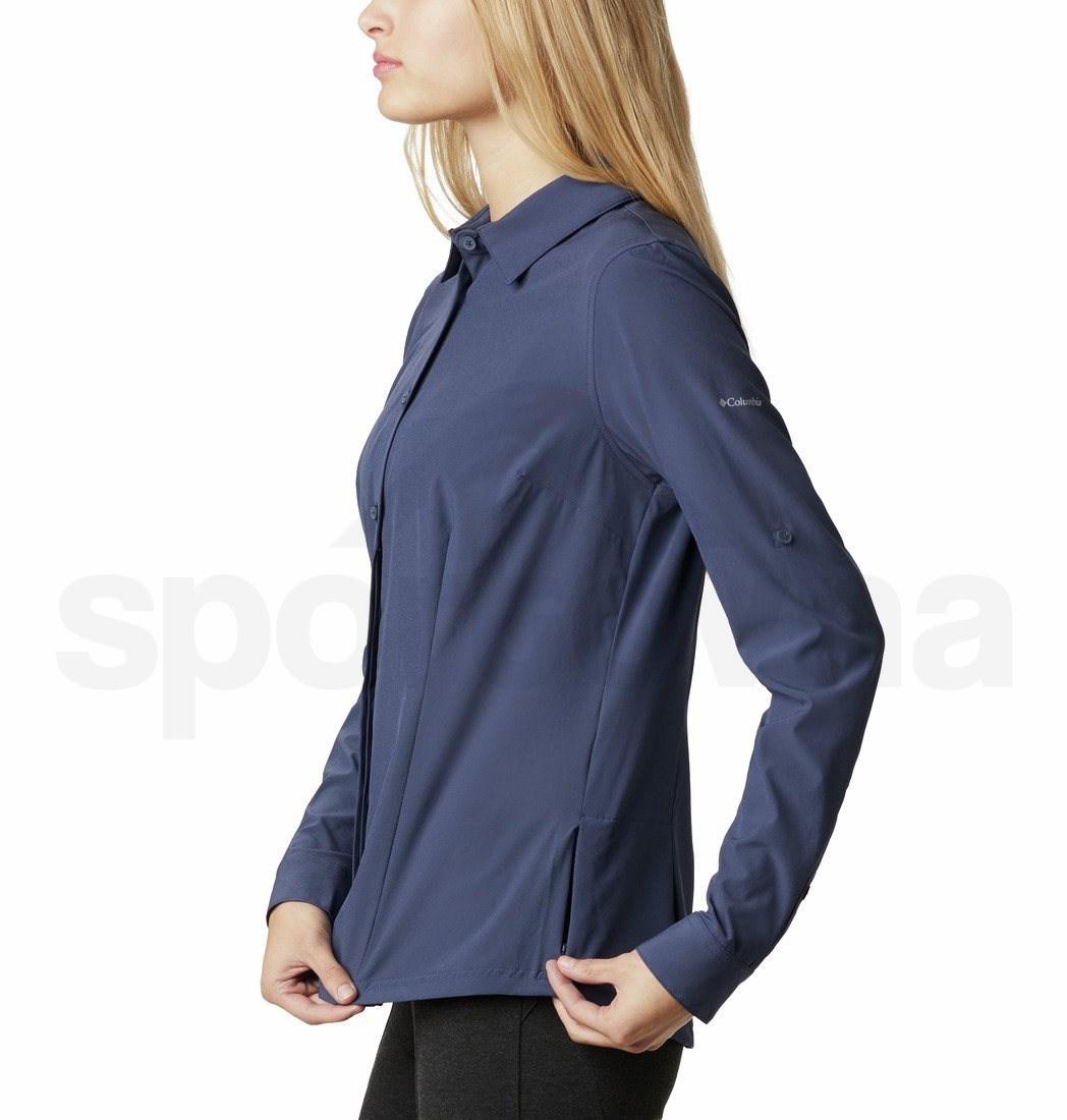 Košile Columbia Saturday Trail™ Stretch LS Shirt W - tmavě modrá