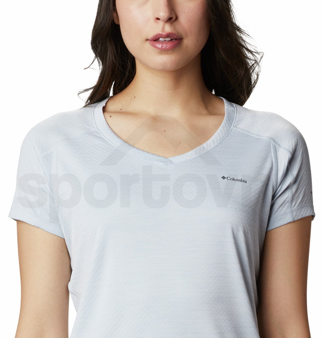 Tričko Columbia Zero Rules™ SS Shirt W - světle šedá