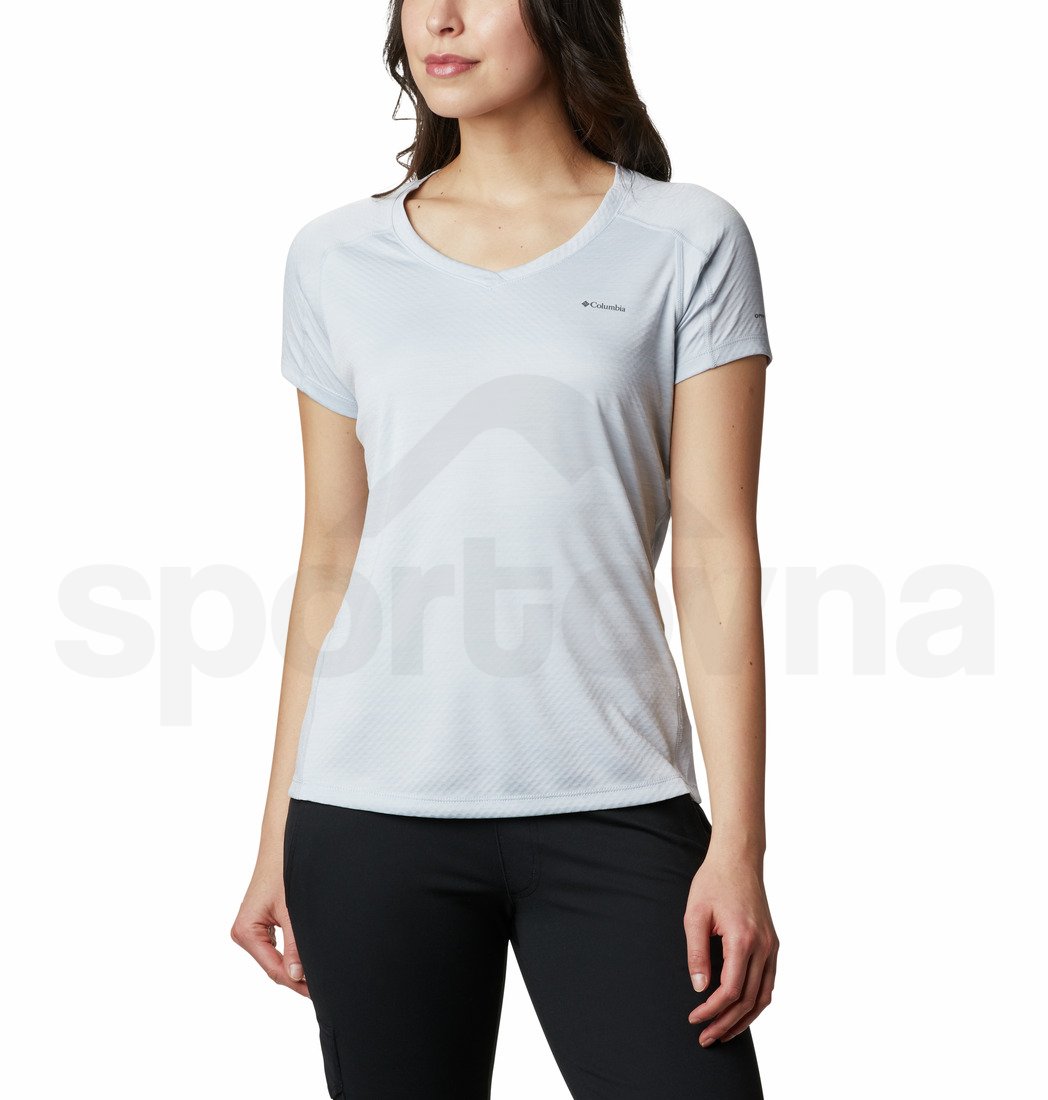 Tričko Columbia Zero Rules™ SS Shirt W - světle šedá