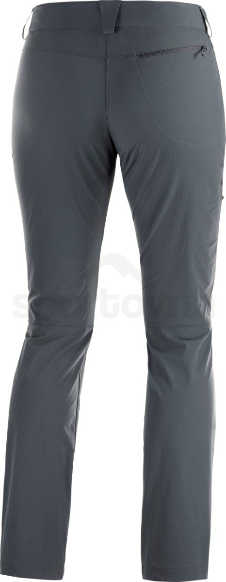 Kalhoty Salomon WAYFARER STRAIGHT PANT W - šedá (standardní délka)