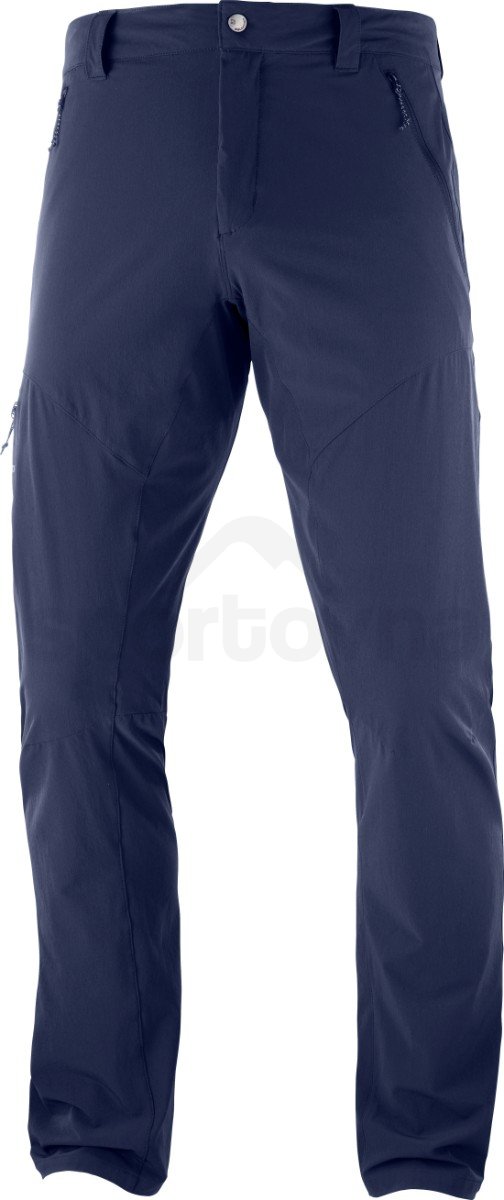 Kalhoty Salomon WAYFARER TAPERED PANT M - modrá (standardní délka)