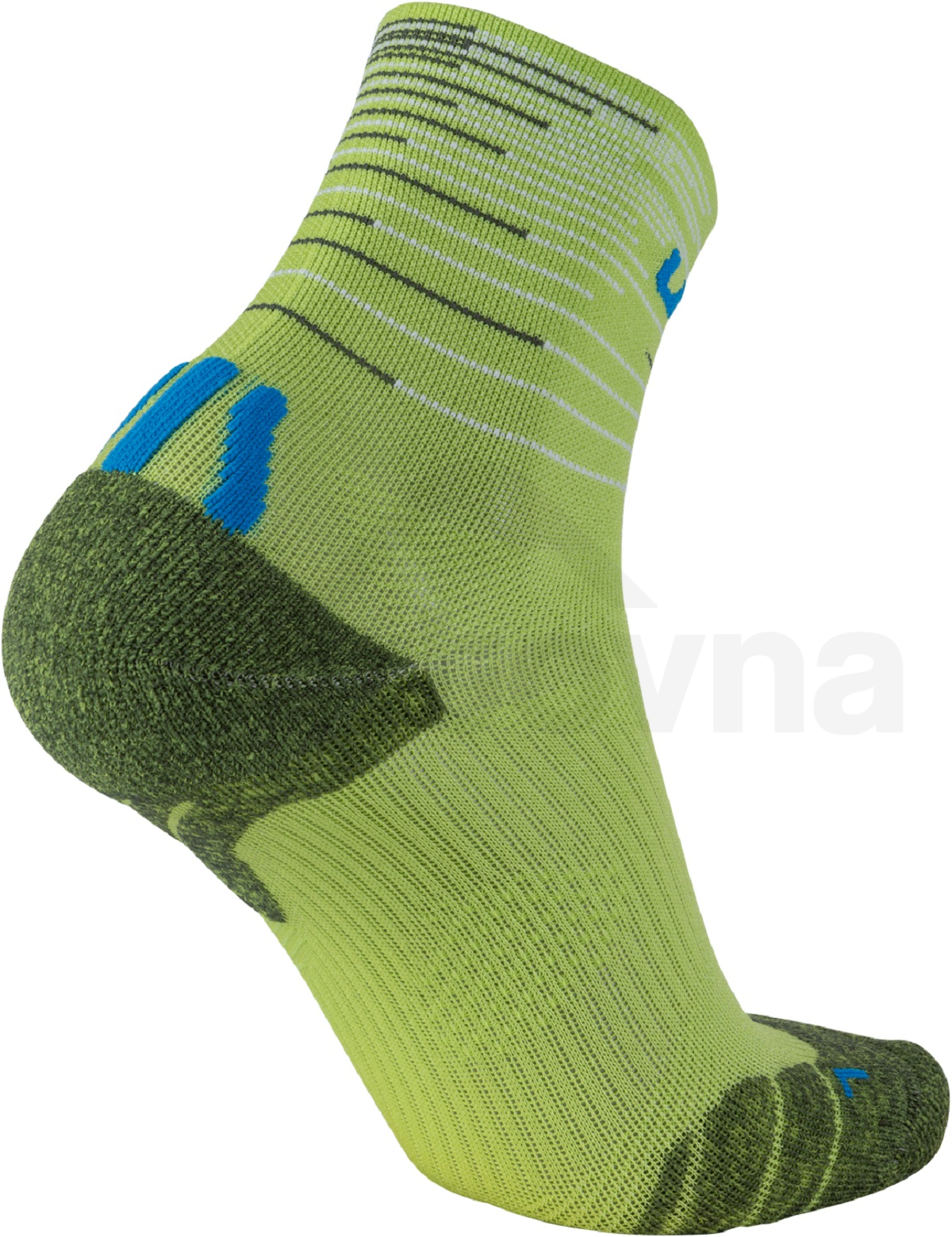 Ponožky UYN Free Run Socks M - zelená/modrá