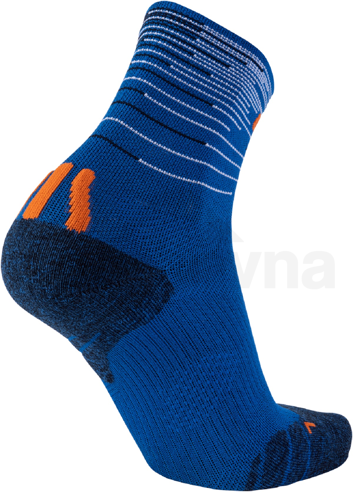 Ponožky UYN Free Run Socks M - modrá/oranžová