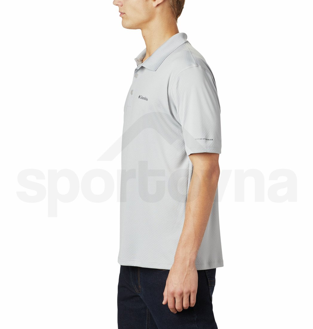 Tričko Columbia Zero Rules™ Polo Shirt M - světle šedá