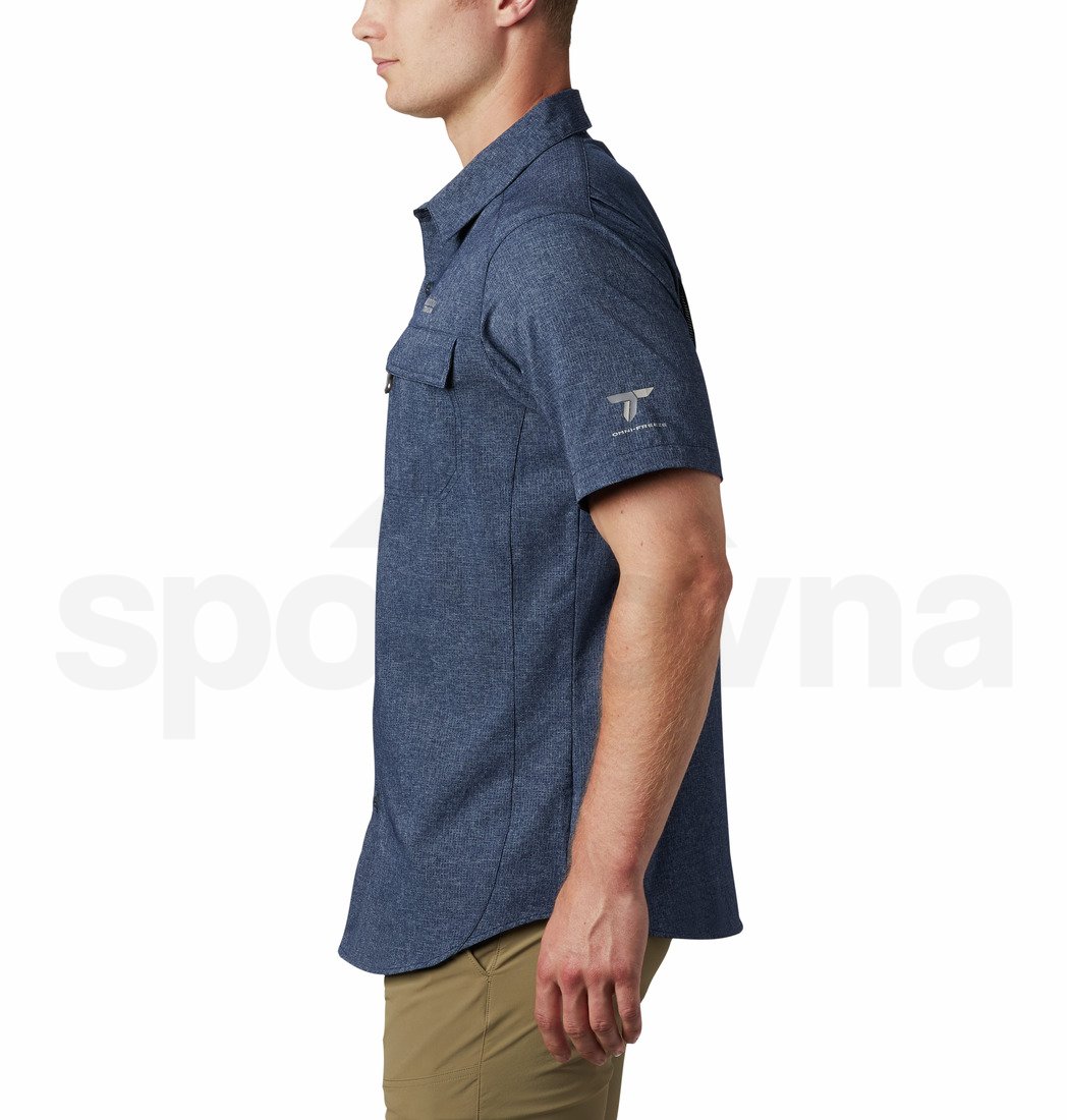 Košile Columbia Irico™ Men´s short sleeve M - modrá