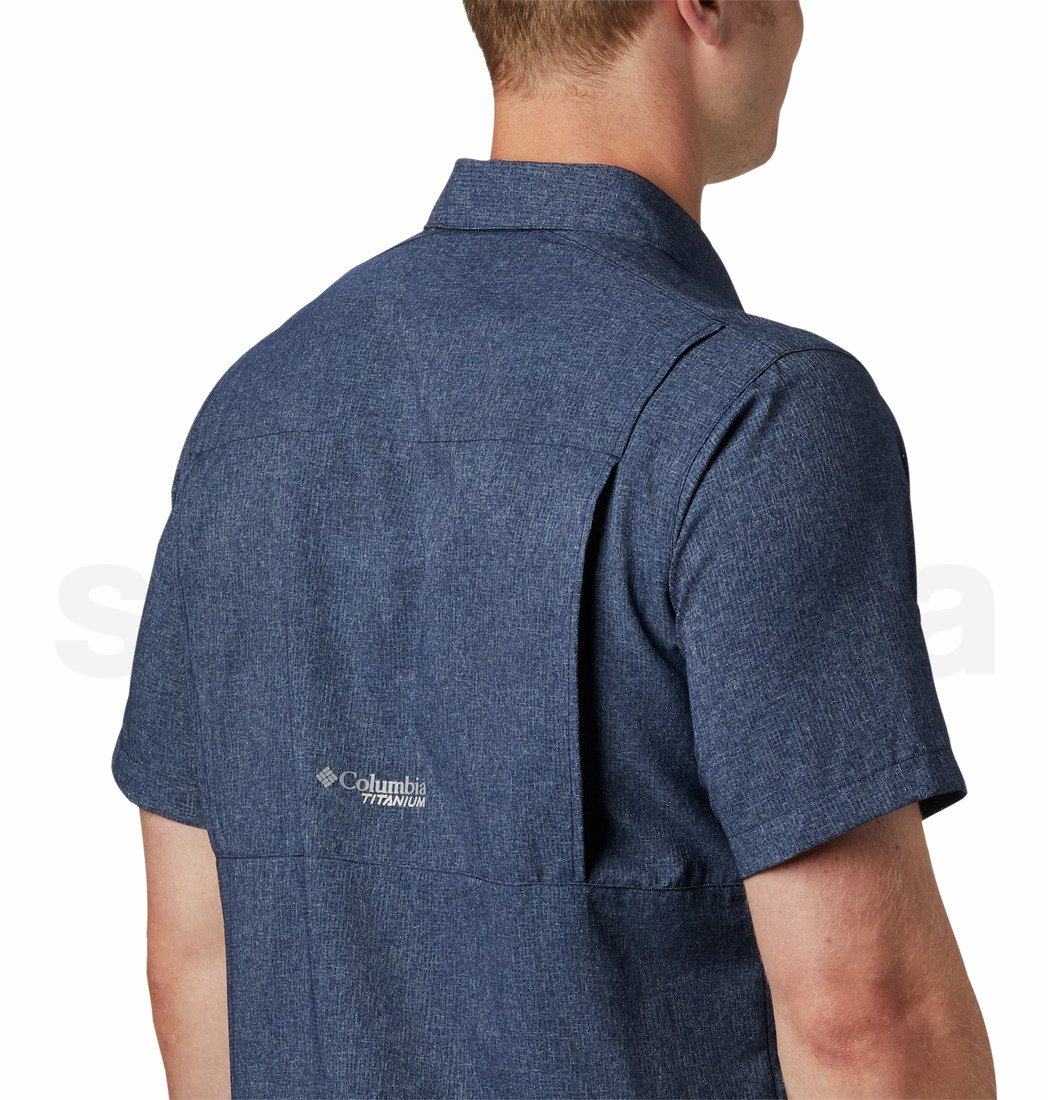 Košile Columbia Irico™ Men´s short sleeve M - modrá