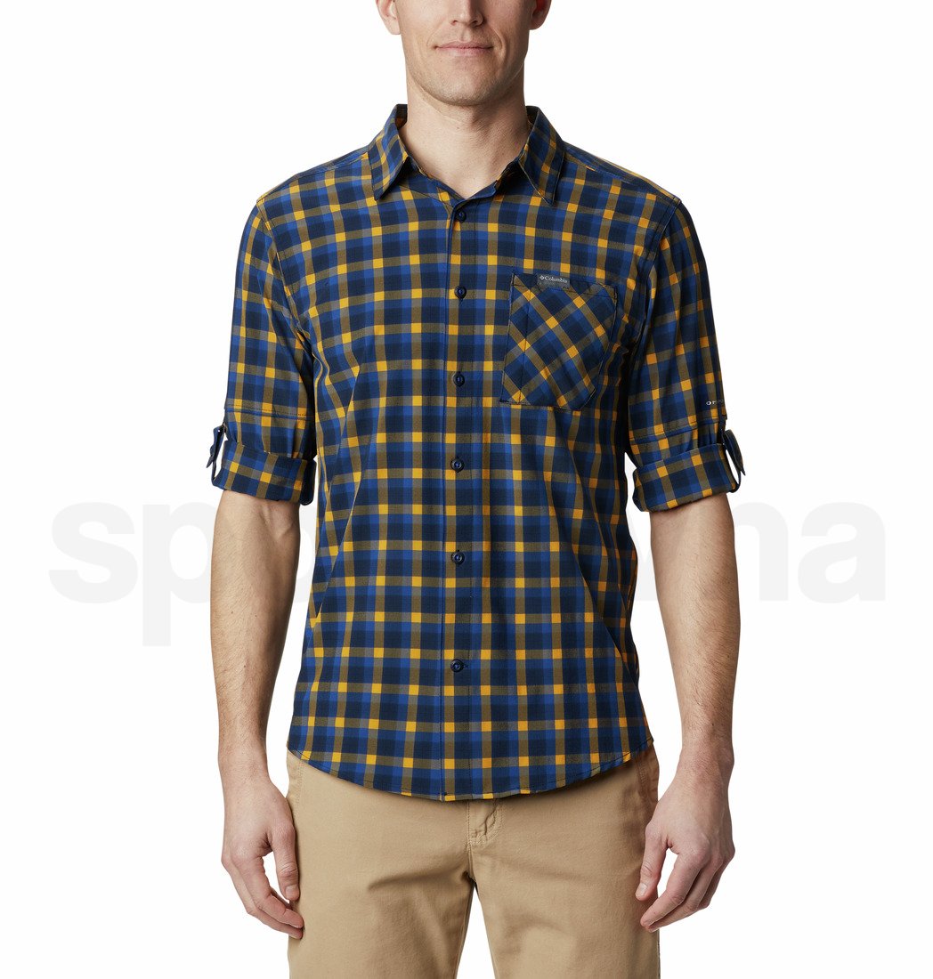 Košile Columbia Triple Canyon™ LS - modrá/žlutá