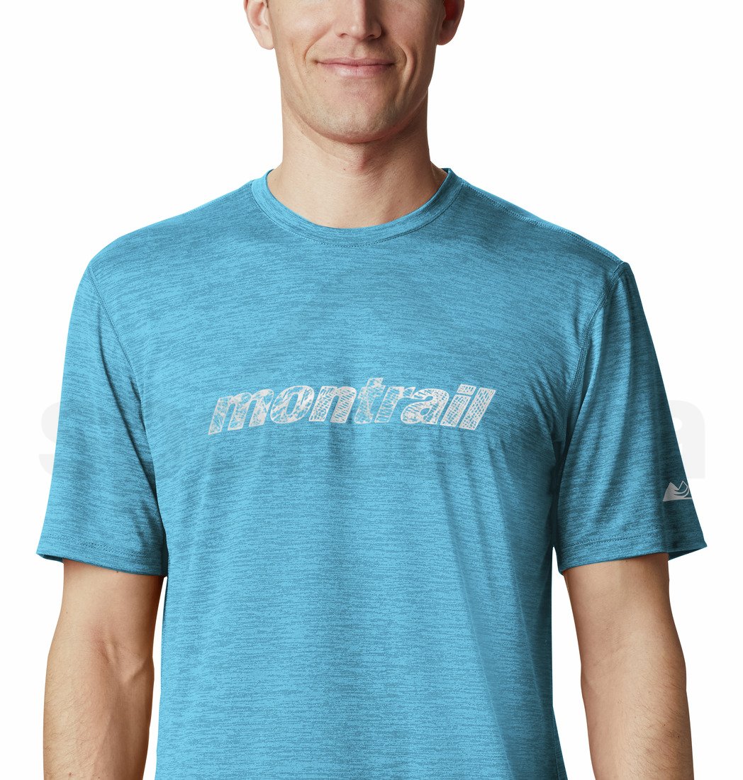 Tričko Columbia Montrail Trinity Trail™ Graphic Tee - modrá