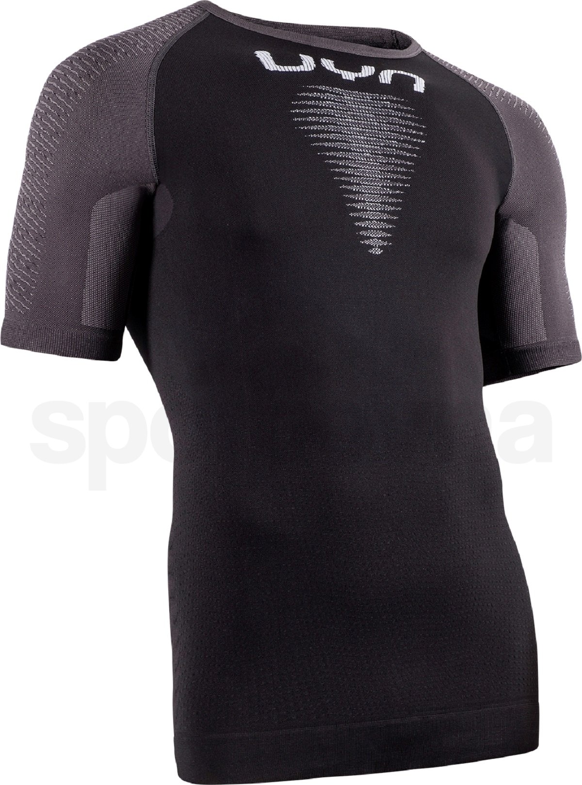 Tričko UYN Marathon OW Shirt SH SL M - černá/šedá/bílá
