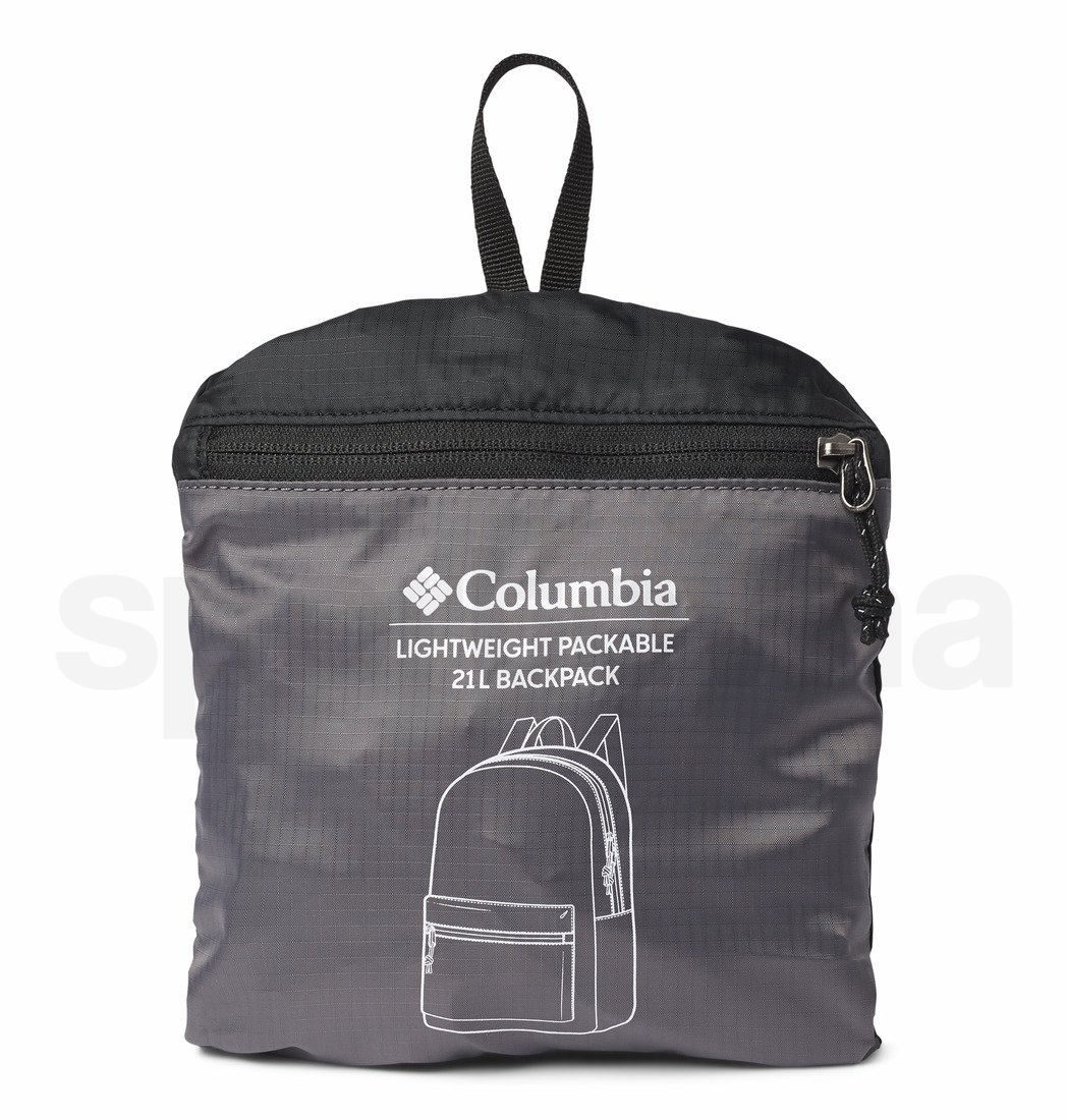 Batoh Columbia Lightweight Packable 21L Backpack - černá/šedá
