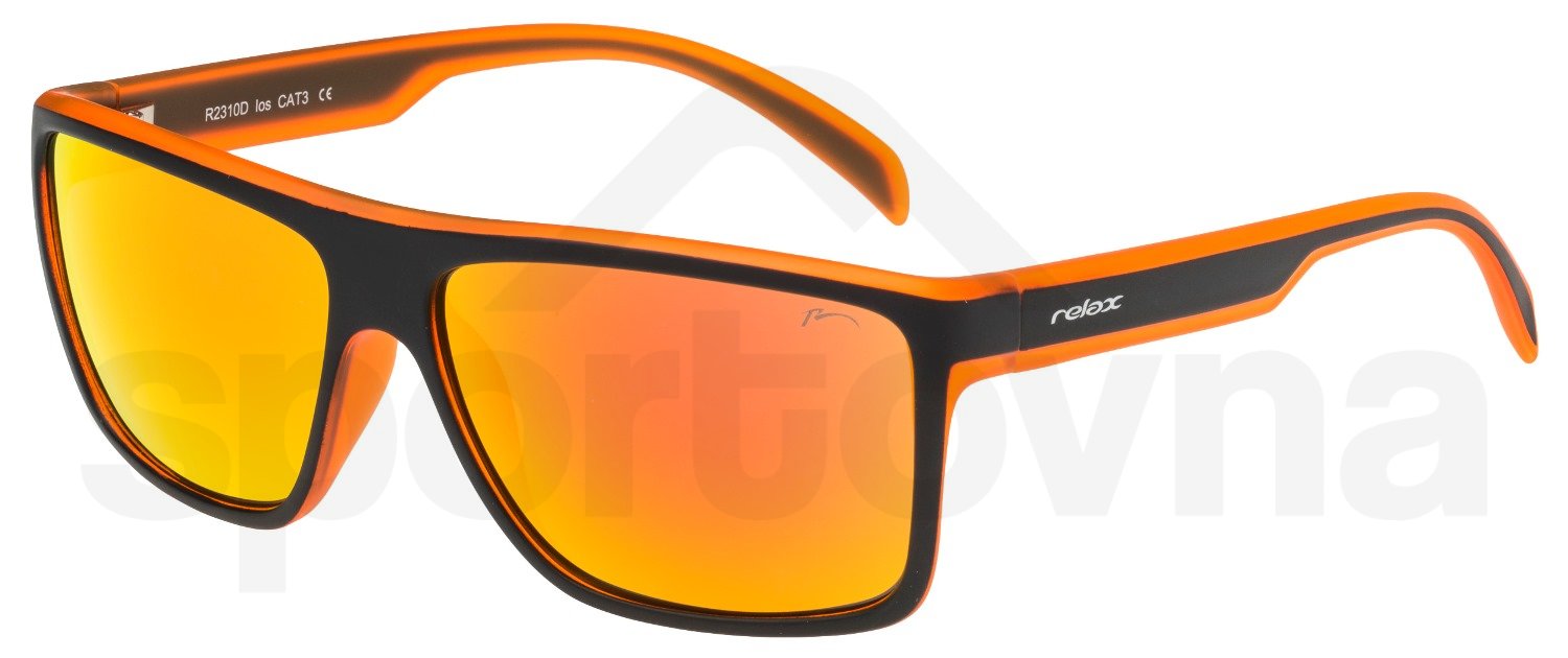 Sportovní brýle Relax Ios - oranžová