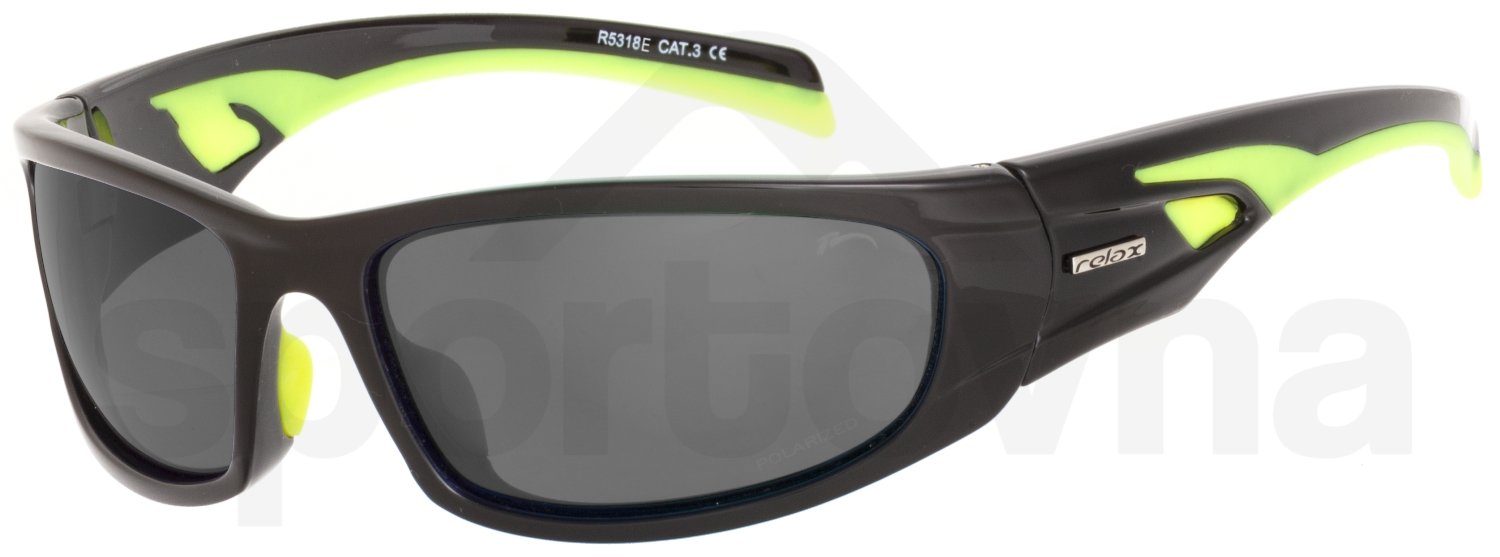 Sportovní brýle Relax Nargo - černá/žlutá