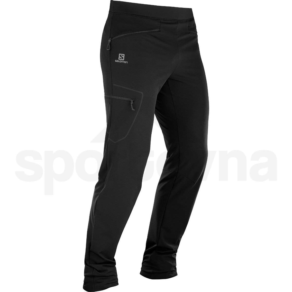 Kalhoty Salomon WAYFARER AS TAPERED PANT M - černá (standardní délka)