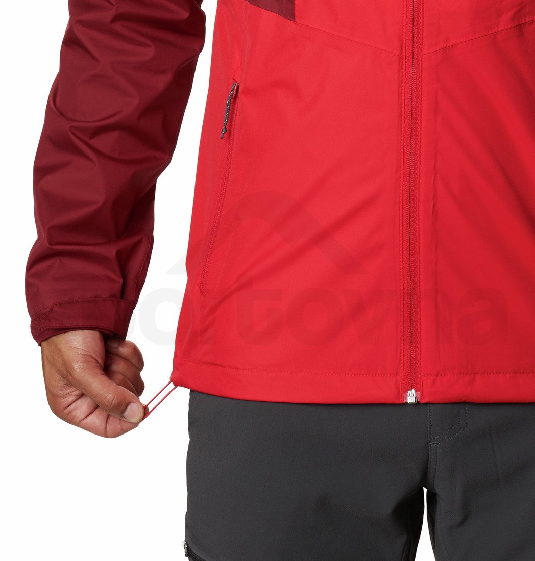 Bunda Columbia Inner Limits™ II Jacket - tmavě červená