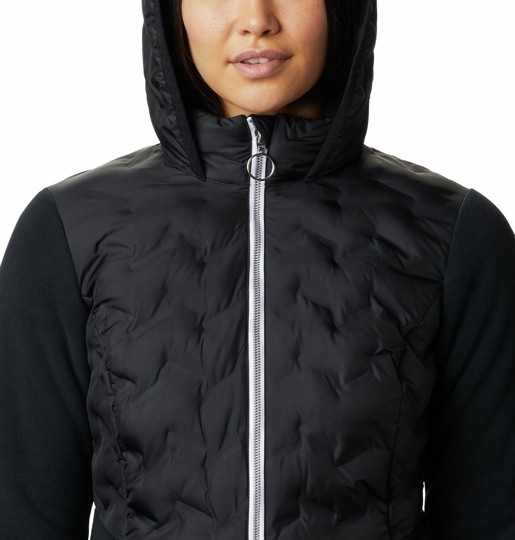Mikina Columbia Delta Ridge™ Hybrid Fleece FZ - černá