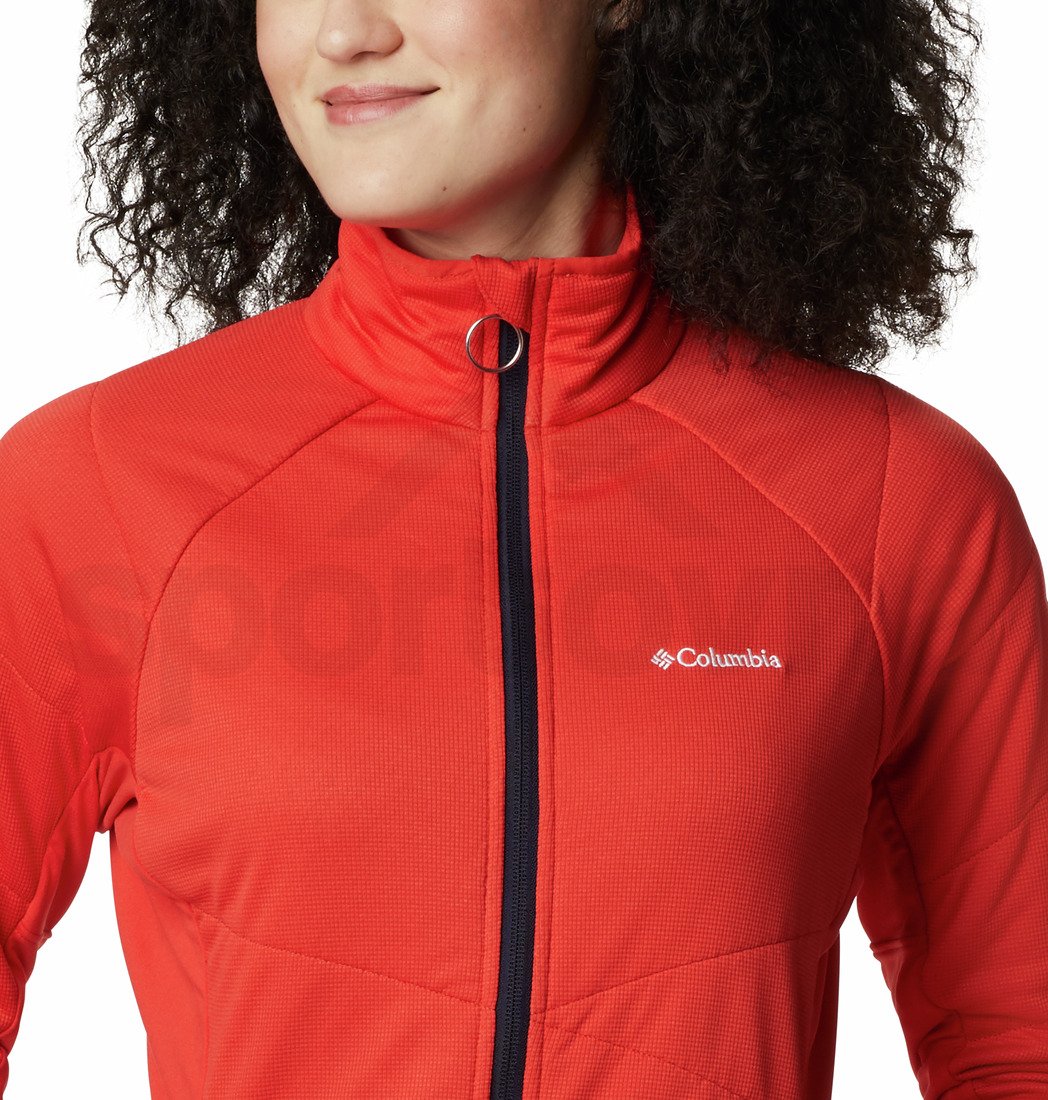 Mikina Columbia Parkdale Point™ Insulated Full Zip - oranžová