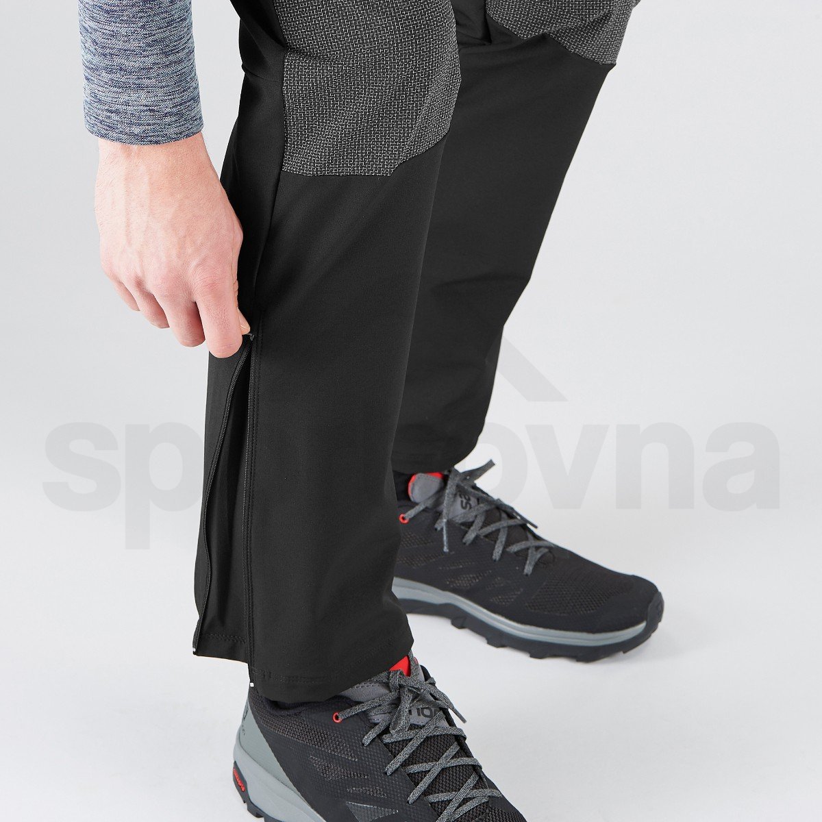 Kalhoty Salomon WAYFARER AS ALPINE PANT M - černá