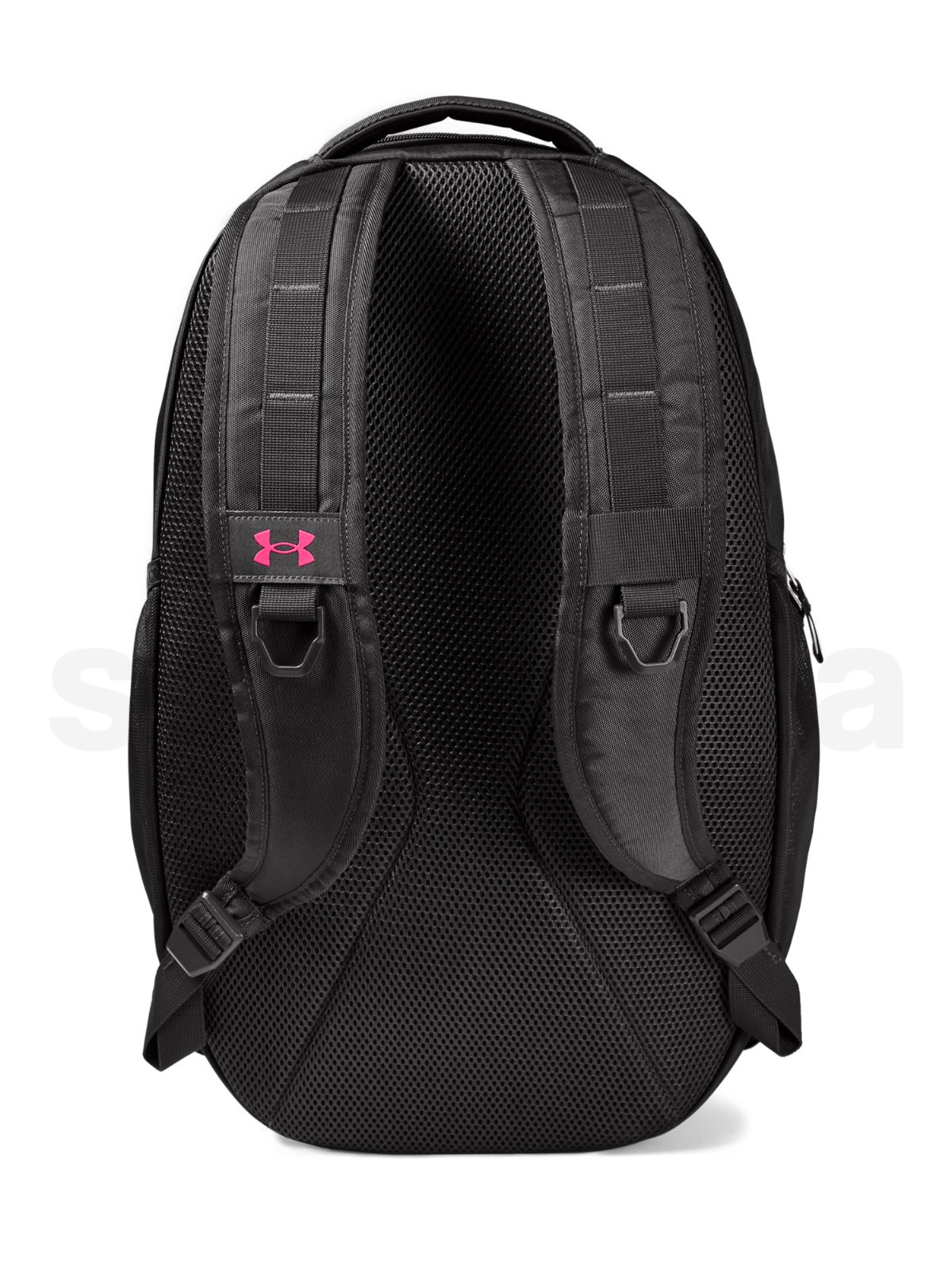 Batoh Under Armour Hustle 5.0 Backpack - šedá/růžová
