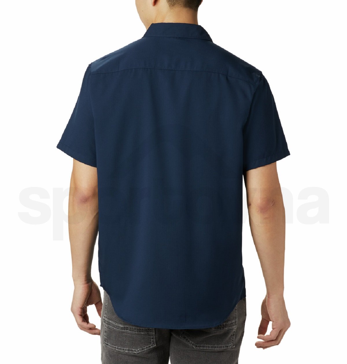 Košile Columbia Utilizer™ II Solid SS Shirt M - modrá