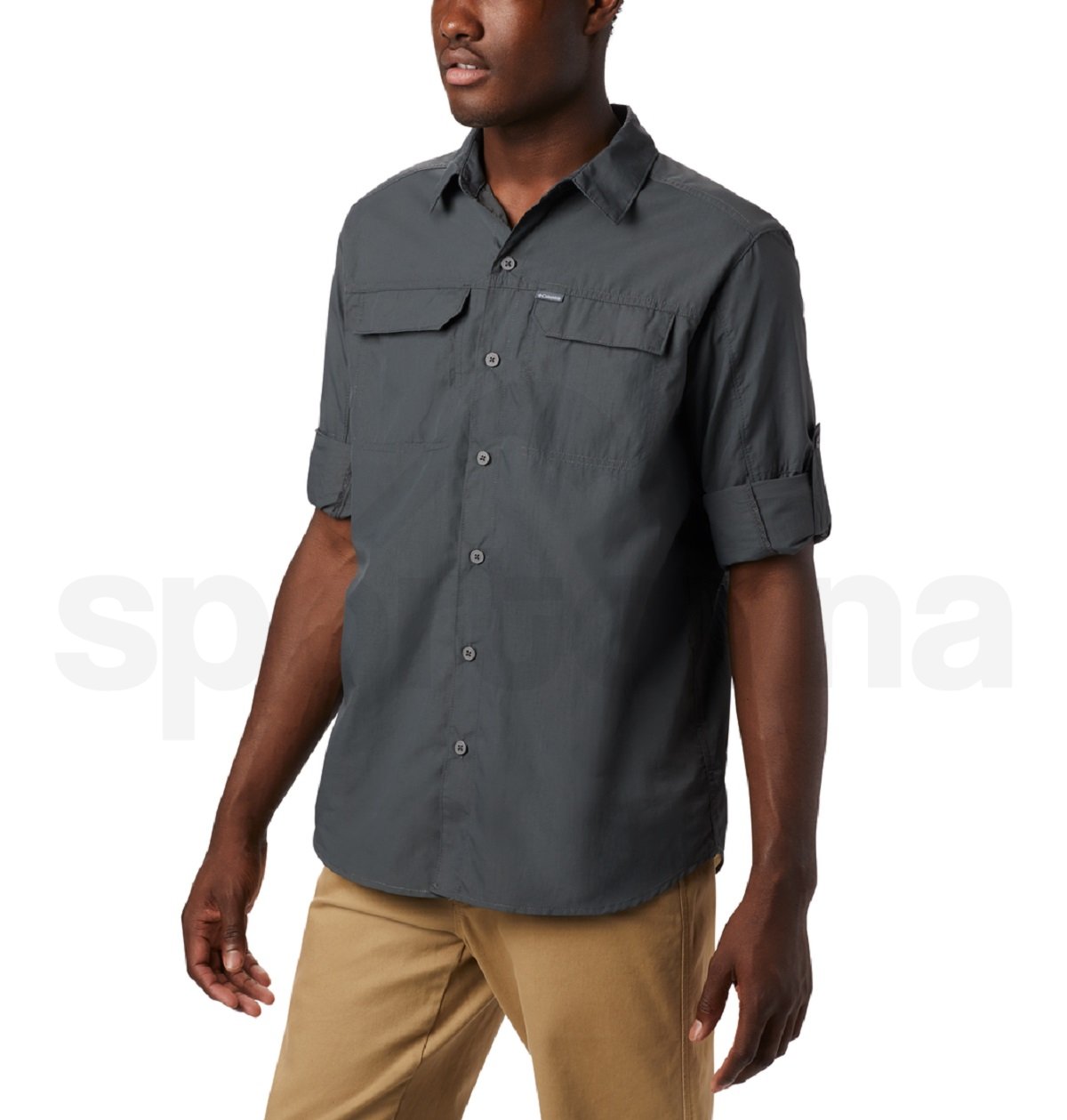Košile Columbia Silver Ridge™2.0 LS Shirt M - černá