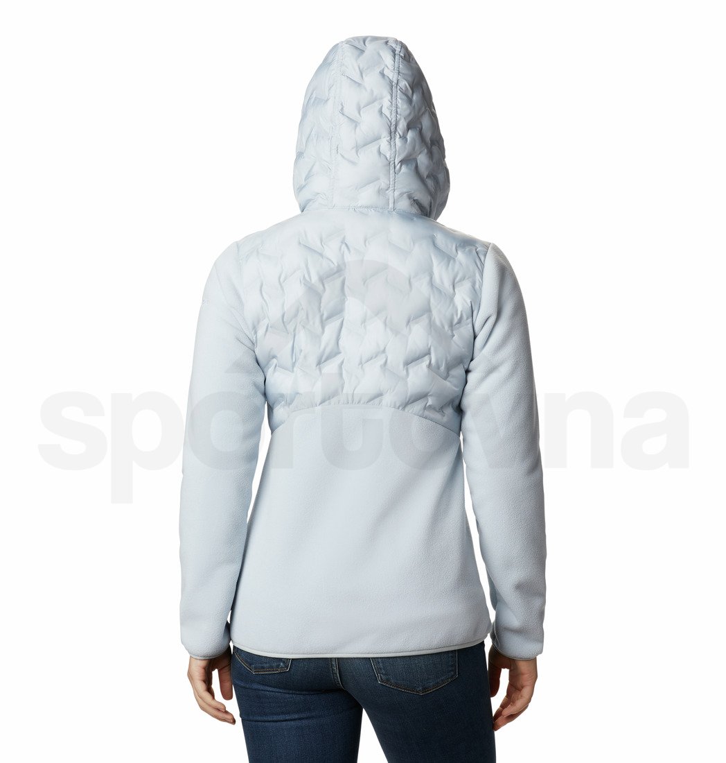 Mikina Columbia Delta Ridge™ Hybrid Fleece FZ - šedá/bílá