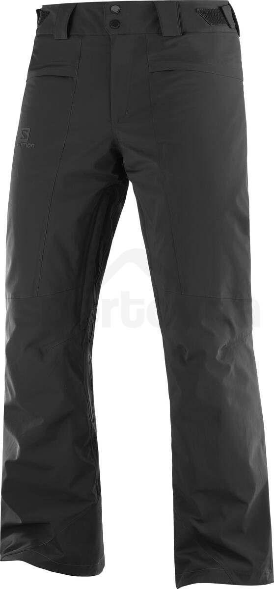 Kalhoty Salomon BRILLIANT PANT M - černá (prodloužená délka)