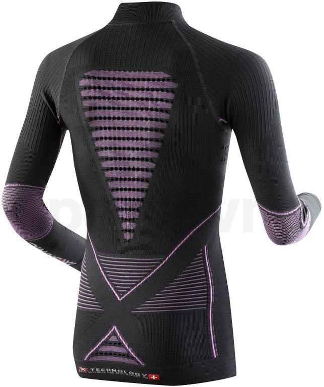 Tričko X-Bionic Energy ACC W - černá/fialová