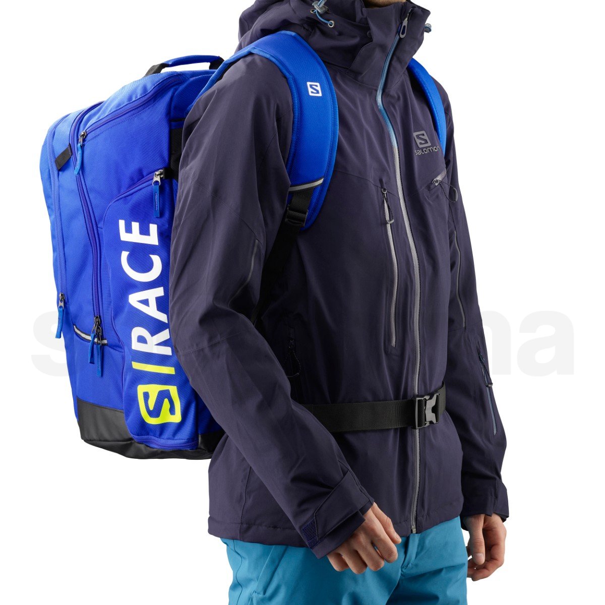 Vak na lyžařské boty Salomon Extend Go-To-Snow Gearbag - modrá