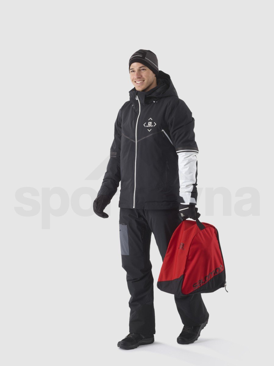 Vak na lyžařské boty Salomon Original Bootbag - červená