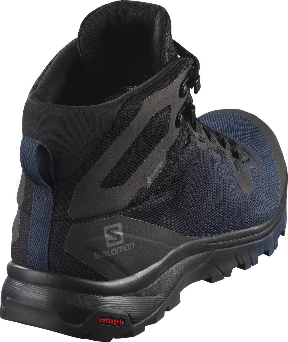 Treková obuv Salomon Vaya MID GTX W - černá/modrá