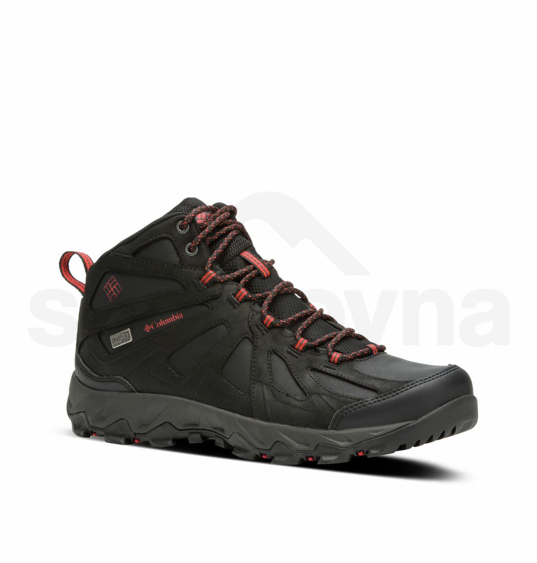 Obuv Columbia Peakfreak™ XCRSN II XCEL Mid Leather OutDry™ M - černá/červená