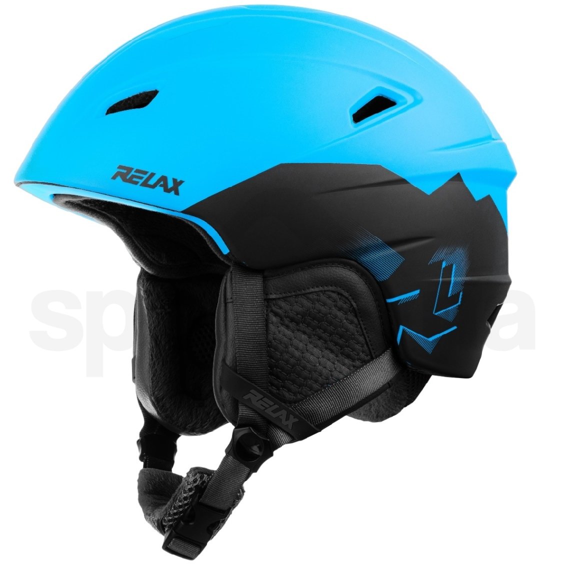 Lyžařská helma Relax Wild RH17Z - modrá/černá